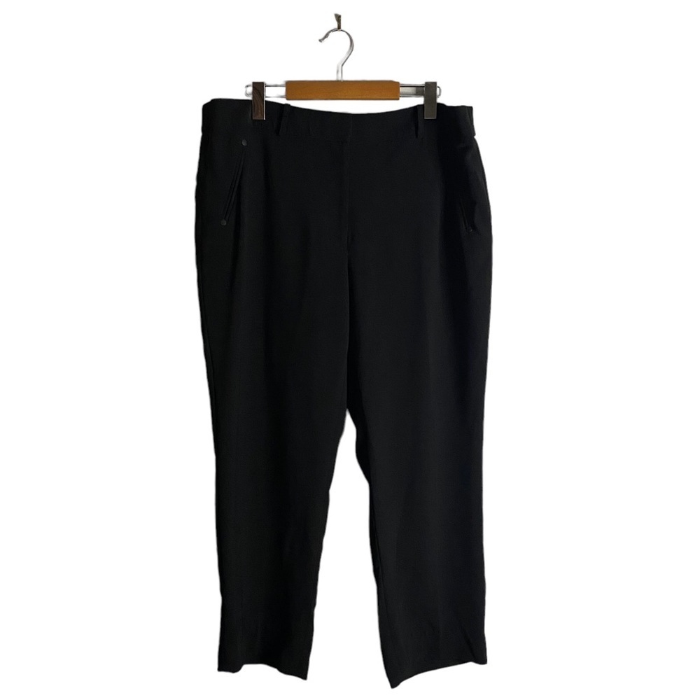 Karl Lagerfeld Paris Women's Black Straight Leg Pants